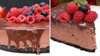 Triple Chocolate Cheesecake (No-Bake)