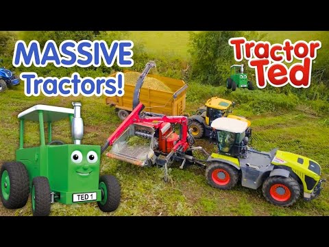 MASSIVE Tractors & Diggers | Tractor Ted Clip Compilation