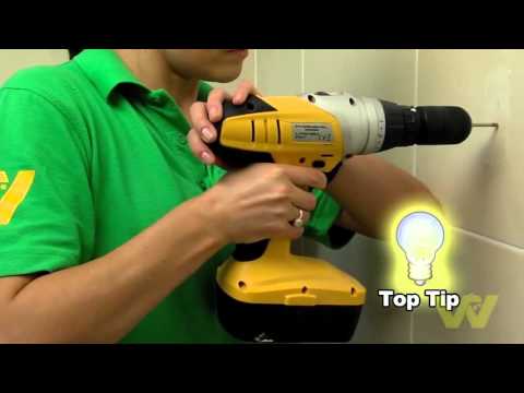 How to install bathroom accessories