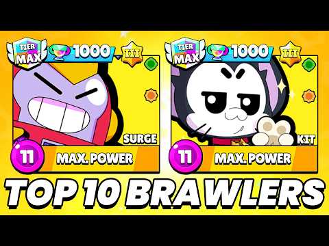 Top 10 Solo Showdown Brawlers!