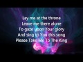 Tamela Mann - Take me to the King lyrics