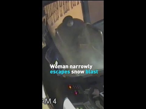 Witness this woman's lucky escape in Turkey