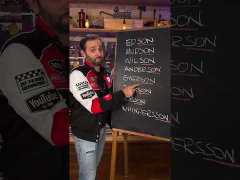 POR QUE tanto NOME termina em SON?