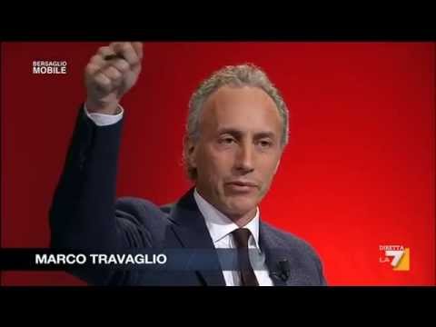 Matteo Renzi - Marco Travaglio - Marco Damilano  / Bersaglio Mobile 3 dic 2014