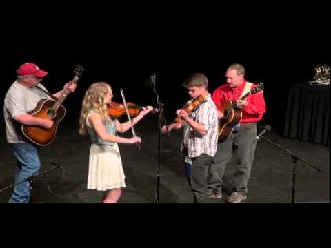 2014-03-22 Twin Fiddle C9   Chris Miller and Annabel Guptill - 2014 Oregon State Fiddle Contest