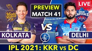 🔴IPL 2021 Live: Kolkata Knight Riders vs Delhi Capitals | #KKRvsDelhi Live Match Analysis & Fan Chat