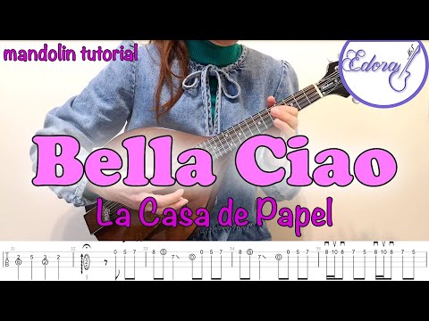 Bella Ciao - Mandolin Tutorial Teaser - La Casa de Papel