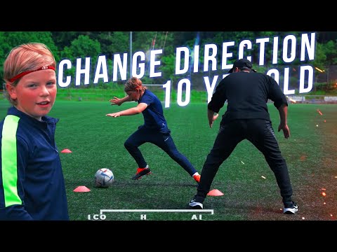 Body Feint & Change of Direction Training for 10-Year-Olds | First Session