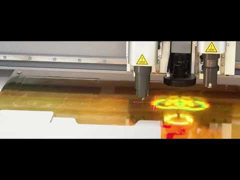 Cardboard Creasing for Box Making