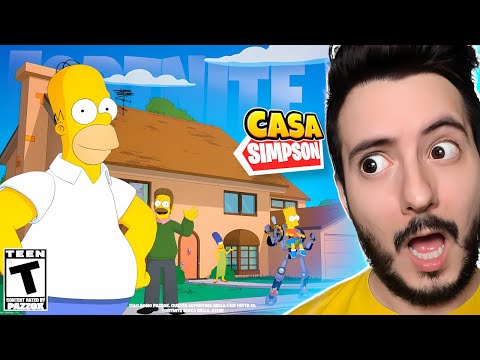 ENTRO NELLA CASA DEI SIMPSON SU FORTNITE 🤯