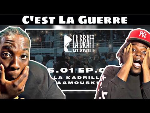 American Reaction To Saamou Skuu x La Kadrilla - La Draft S01 EP01 - Prod by Diaxal