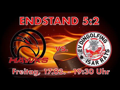 Highlights - 2. Finale: ESC Hassfurt vs. EV Dingolfing - 17.03.23 in Hassfurt PlayOffs Endstand 5:2