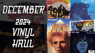 DECEMBER 2024 VINYL HAUL: KISS, Polaroid Fade, Iron Maiden, Aerosmith, Bowie, Xmas Gifts & more!