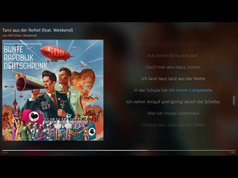 SDP - Tanz aus der Reihe! (feat. Weekend) | Lyrics