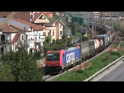 484 004 SBB Cargo in transito a Monterotondo - SBB cargo 484 004 running in Monterotondo