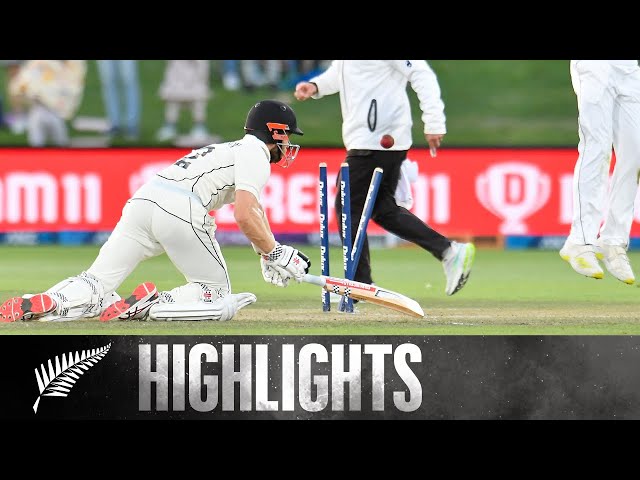 Williamson 121* in last ball thriller | DAY 5 HIGHLIGHTS | BLACKCAPS v Sri Lanka | Hagley Oval