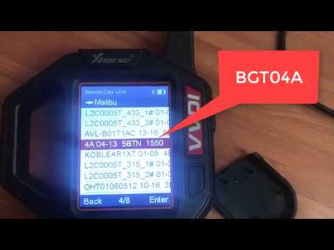 vvdi key tool program chevrolet malibu remote control by lonsdor k518