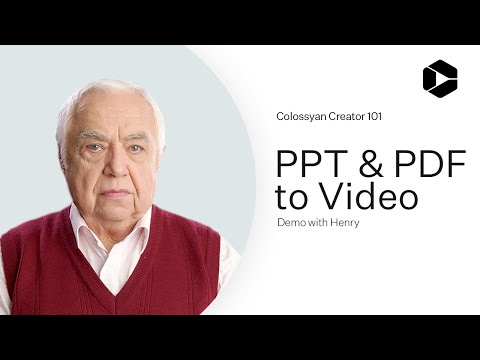 Colossyan Creator 101: PDF-to-Video
