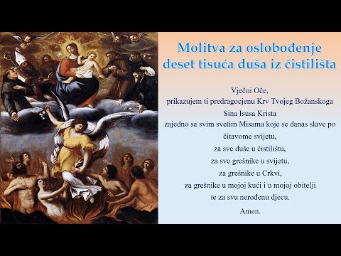 Molitva za spas 10 tisuća duša iz čistilišta - ovom molitvom spasiti ćete 10.000 duša iz čistilišta