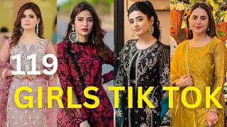 119 Pakistani Girls Latest Tiktok Videos  Wania N 