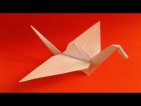 How To Make a Paper Crane - Origami