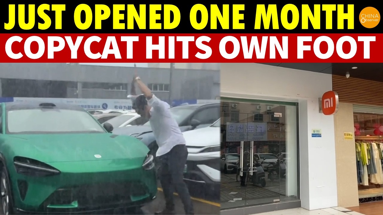Just Opened One Month, Xiaomi Store Shuts! Phone, Car Sales Tank, Copycat Hits Own Foot