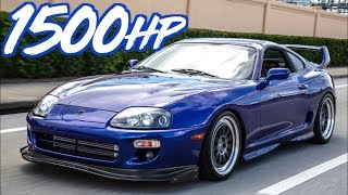 1500HP Supra Gettin' Rowdy on the Street - 2JZ Eargasm!