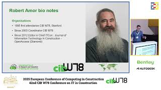 2025 EC3 Conference – Second Plenary Session Honoring Robert Amor