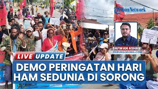 Peringati Hari HAM Internasional, KNPB Gelar Aksi Serentak di Kota Sorong Dorong Masyarakat Bersuara