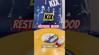 KIX Restless Blood Gold Vinyl #fridaymusic #kixband #heavymetal #hardrock #metal #rock #newmusic