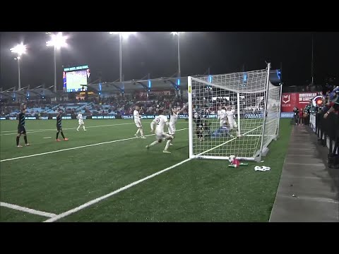 Aaron Wheeler with a Goal vs. Detroit City FC