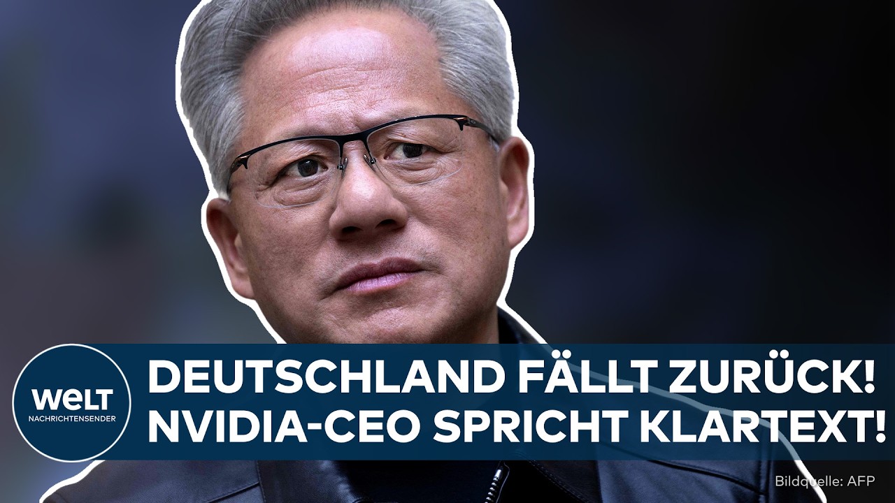NVIDIA: Fette Klatsche für Deutschland! Tech-Mogul Jensen Huang kritisiert technologischen Rückstand