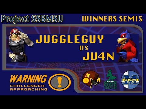 Project SSBMSU  - Juggleguy (Captain) vs Ju4n (Falco) Winners Semifinals