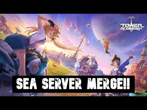 SEA Server Merge | A quick look at the chats on the first hour - Tower of Fantasy