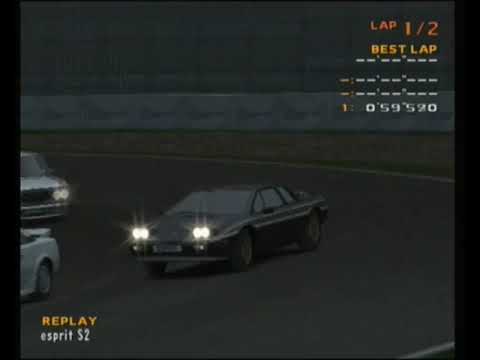 Lotus Esprt S2 Tsukuba race ( Enthusia proferrsional racing ps2 )