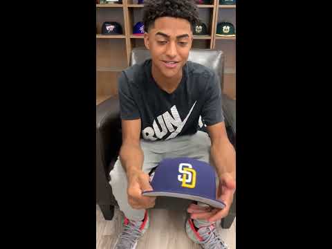 San Diego Padres 2016 All Star Game New Era Fitted 59Fifty Hat (Navy Gray Under Brim)