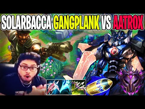 SOLARBACCA Gangplank VS Aatrox Top Masters | Patch 12.12