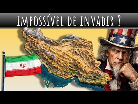 Por Que a Geografia do IRÃ é Seu MAIOR TRUNFO? (Fortaleza Natural)
