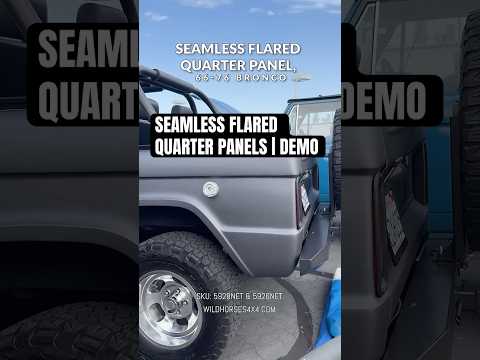 Seamless Flared Quarter Panel  See Why Builders Are Making the Switch