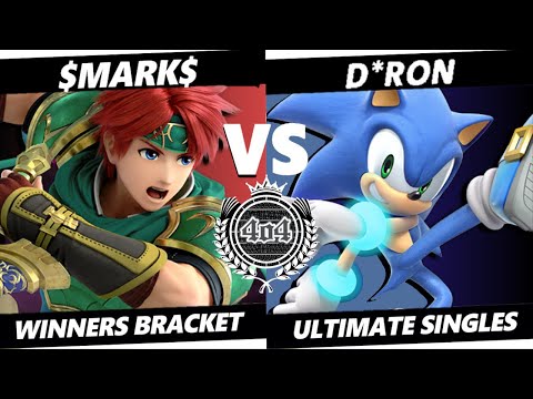 4o4 Smash Night 47 - $Mark$ (Roy) vs DBH| D*ron (Sonic) - Winners Round 2