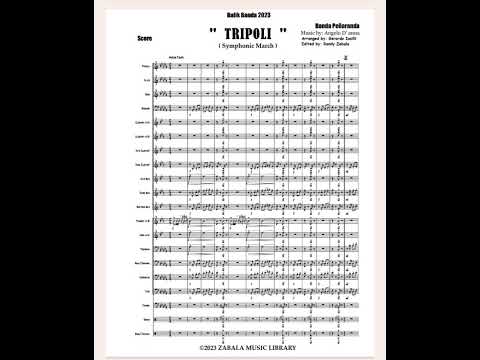 " TRIPOLI " Symphonic March