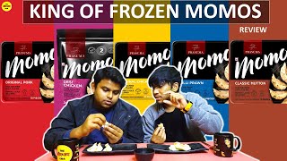 Trying Every Non Veg Prasuma Momos | Frozen Momos Review | TAE