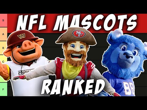 NFL Mascot Tier List: Ranking every #nfl team's mascot
