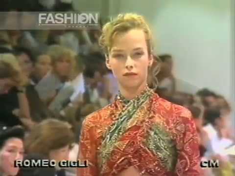 "Romeo Gigli" Spring Summer 1989 Milan Pret a Porter Woman by Canale Moda