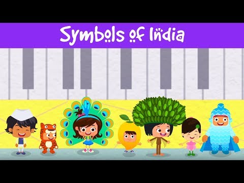 Symbols of indialearning video for kids childrens day special