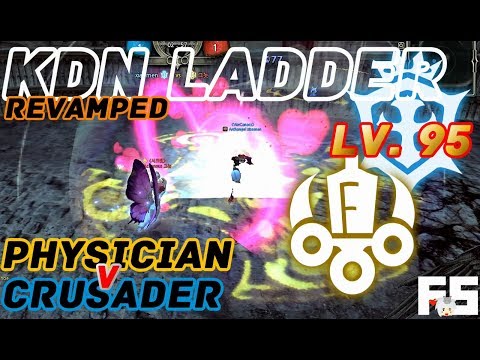 Dragon Nest PvP: Physician v Crusader | Guardian, Artillery, Sniper, SH, SB & Inqui KDN Ladder 95