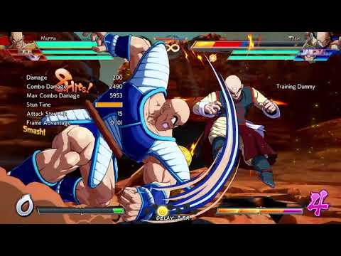 Nappa solo lvl 3 50/50 set up