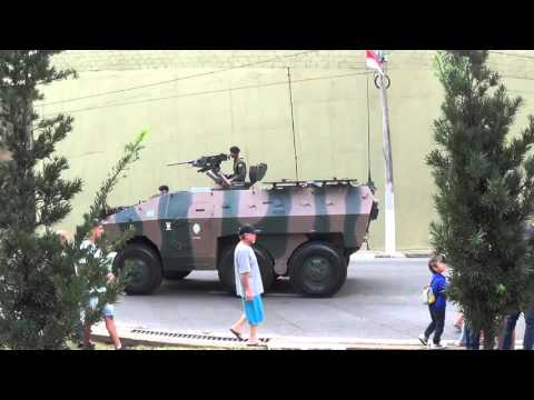Military Parade Independence of Brazil September 7, 2015 - First Part