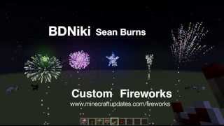 Minecraft Custom Fireworks - Easy and Efficent
