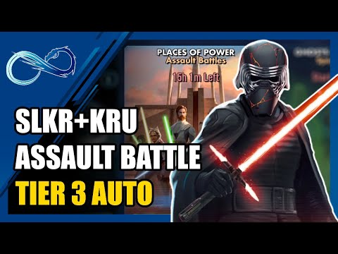 SLKR KRU Auto Tier 3 of the Sith/FO Assault Battle - Star Wars: Galaxy of Heroes